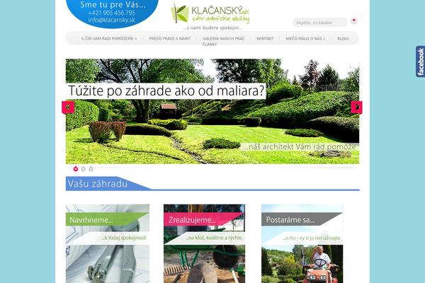 Simple’n’Bright theme site design template sample