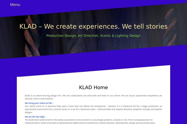 BeTheme Child theme site design template sample