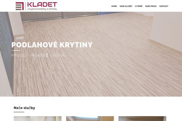 Flooring theme site design template sample