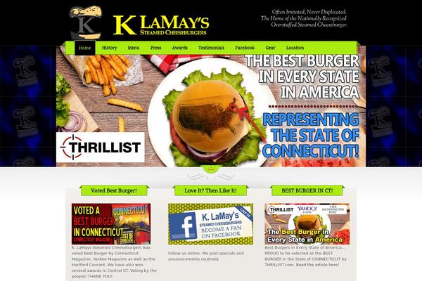 WordPress theme site design template sample
