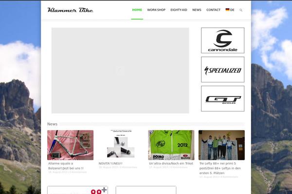 Site using Alfie WP Weather plugin