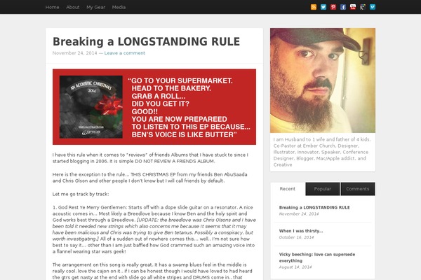 Standard theme site design template sample