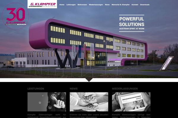 Agency Pro theme site design template sample