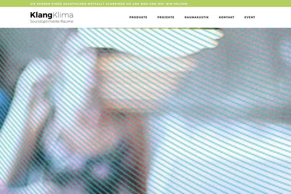 Stockholm theme site design template sample