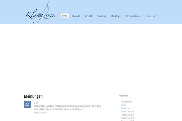 Simplicity theme site design template sample