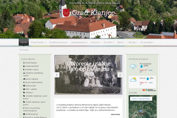 Site using Font Awesome Menus plugin