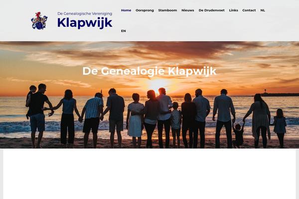 Porto Child theme site design template sample