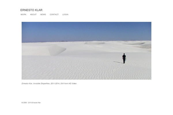 klaresque.org site used Wpfolio-two-v0.9.49b