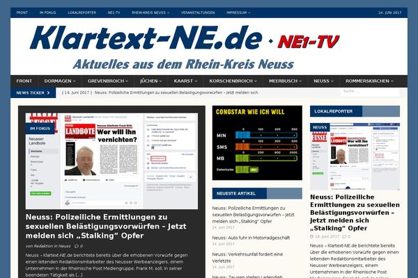 Newsup-pro theme site design template sample