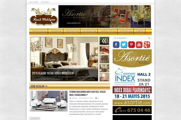 avenue theme site design template sample