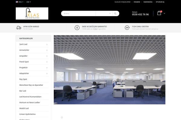 Porto Child theme site design template sample