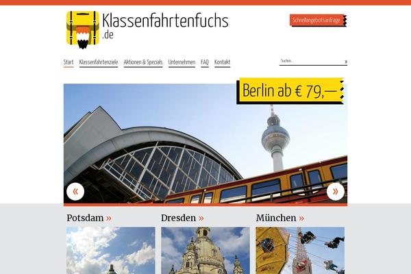 klassenfahrtenfuchs.de site used Klassenfahrtenfuchs