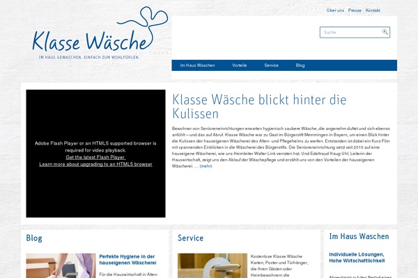 klassewaesche.de site used Klasse