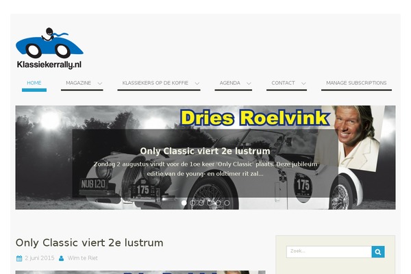 klassiekerrally.nl site used Hoot-du