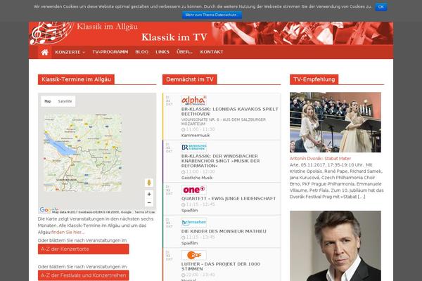 Site using Eventon-events-map plugin