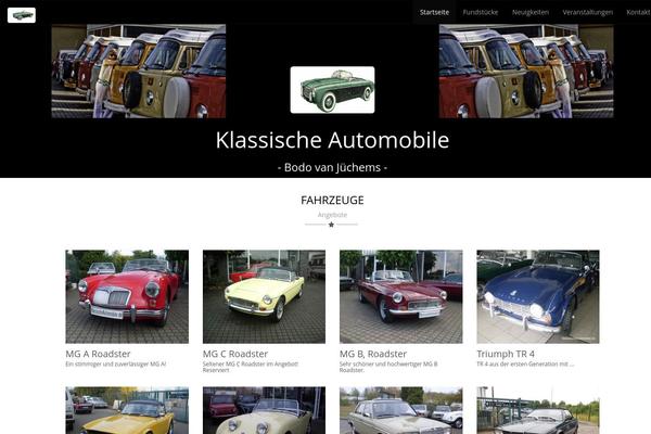 AutoFocus theme site design template sample
