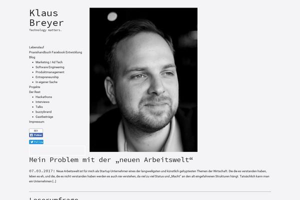 klaus-breyer.de site used Healing