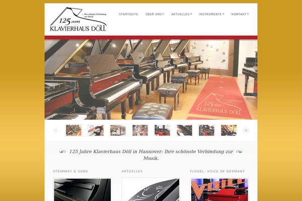 Dandelion theme site design template sample