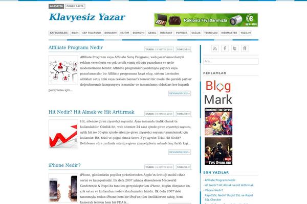 Bisade theme site design template sample
