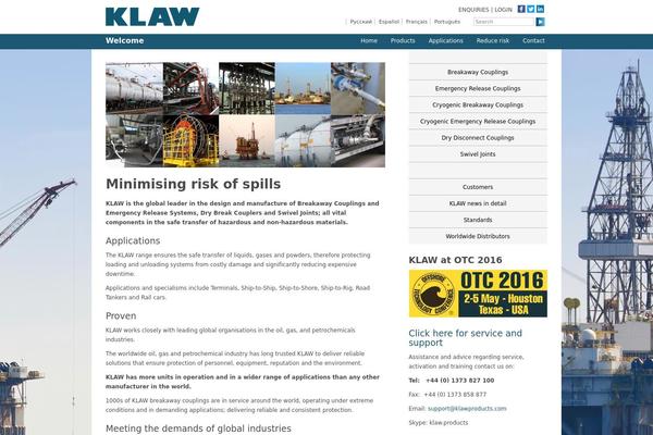 klawproducts.com site used Klaw