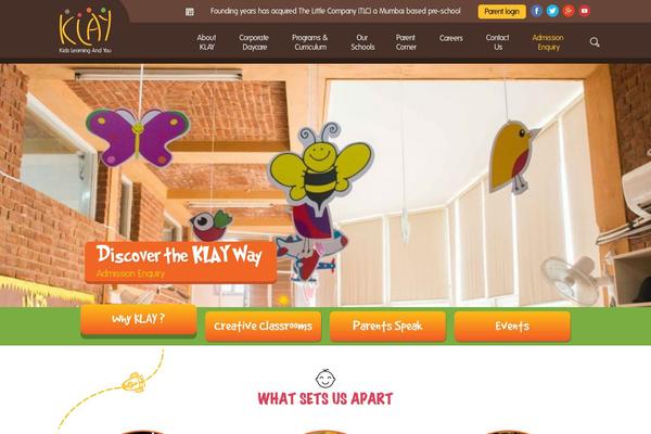 klayschools.com site used Impreza