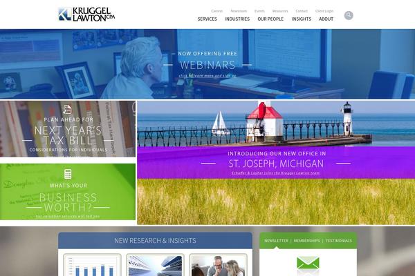 Site using Everslider plugin