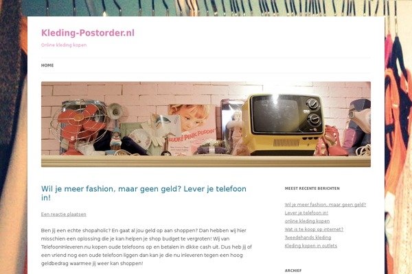 Twenty Twelve theme site design template sample