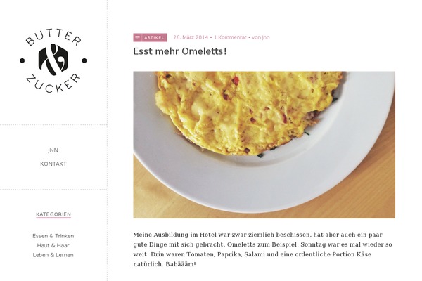 Namba theme site design template sample