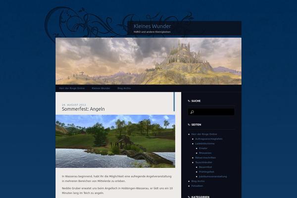 Dusk To Dawn theme site design template sample