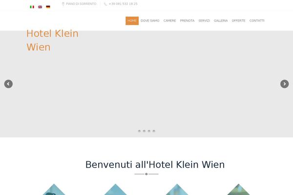 Hotelia theme site design template sample