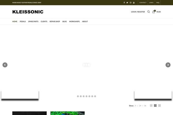 Site using Portfolio plugin