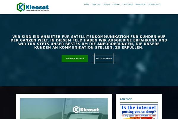 SoSimple theme site design template sample