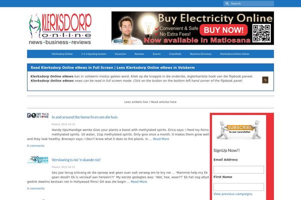 Virtue Premium theme site design template sample