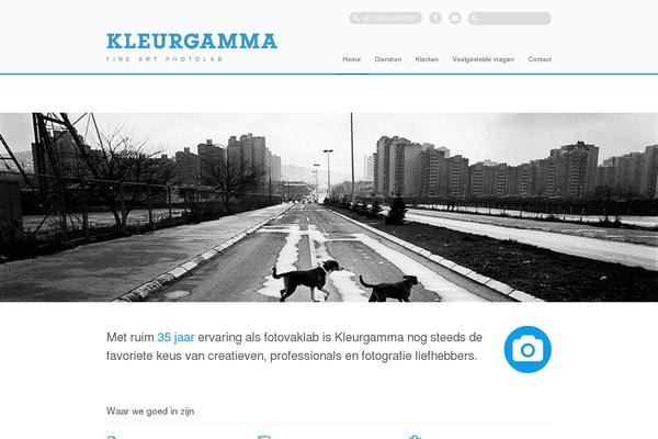 Stack theme site design template sample