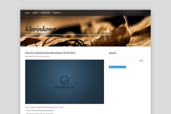 klevinkona.com site used deCente