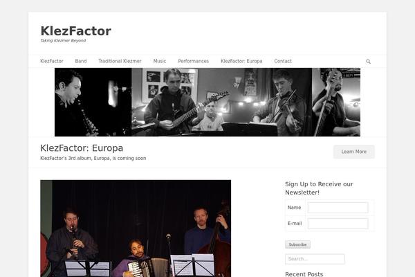 Catch Base theme site design template sample