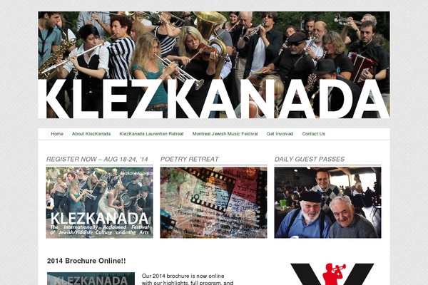klezkanada.org site used Themetrust-bramble