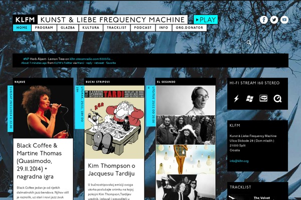 klfm.org site used Pinboard-oleg