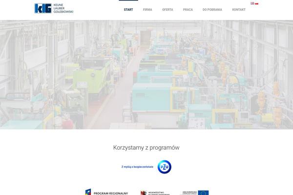 Enix theme site design template sample