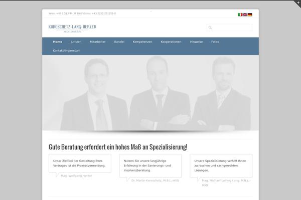 klh-law.at site used Inovado_neu