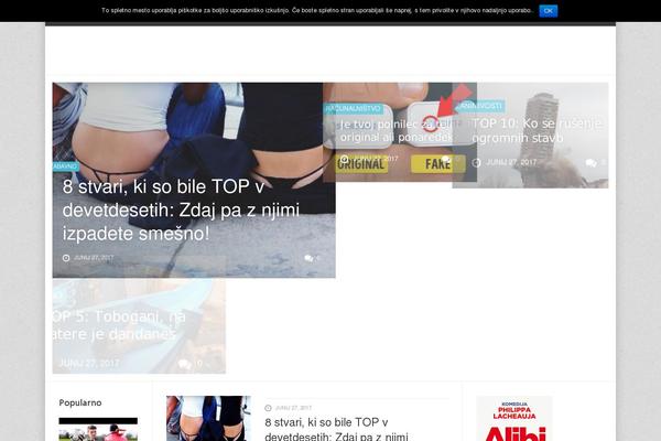 Site using Snax plugin
