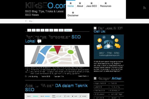 Montezuma theme site design template sample