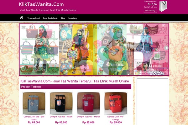 Pasaraya theme site design template sample