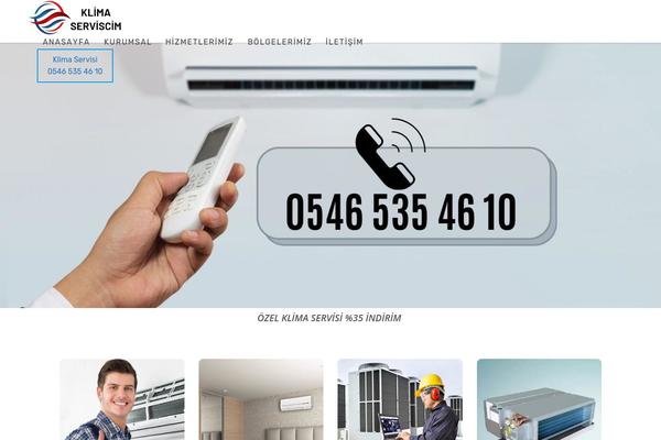 Kallyas theme site design template sample