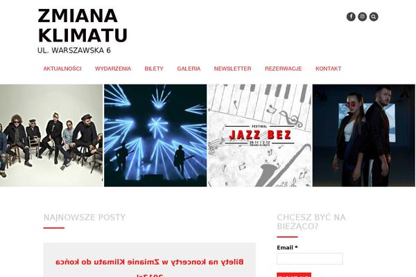 klimatuzmiana.pl site used Hostingpress