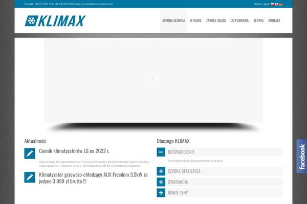 klimaxpoland.com site used Nine