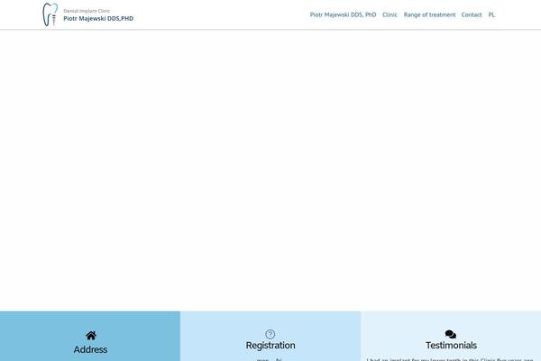 klinikaimplantologii.pl site used Jointswp-master