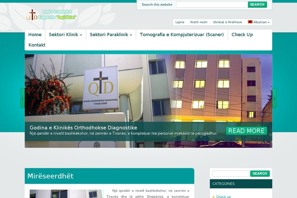 Medicine theme site design template sample