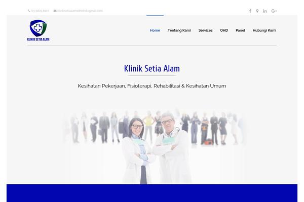 Site using One-page-navigator plugin