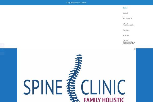 Site using Top Bar plugin